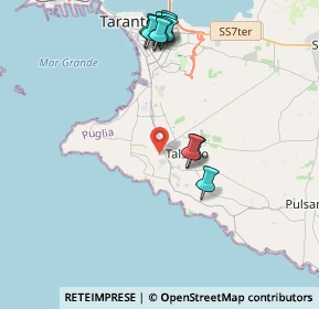 Mappa 74122 Taranto TA, Italia (4.64182)