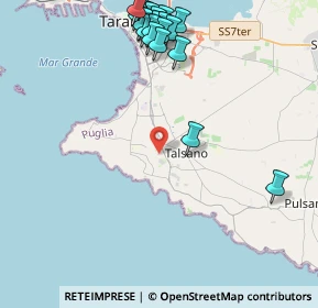 Mappa 74122 Taranto TA, Italia (5.591)