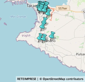 Mappa 74122 Taranto TA, Italia (4.684)