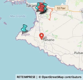 Mappa 74122 Taranto TA, Italia (5.32333)