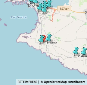 Mappa 74122 Taranto TA, Italia (5.66545)