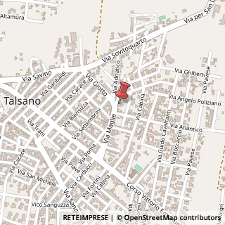 Mappa Via Maglie, 9, 74122 Taranto, Taranto (Puglia)
