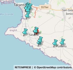 Mappa Via Madonna di Fatima, 74122 Taranto TA, Italia (4.11615)