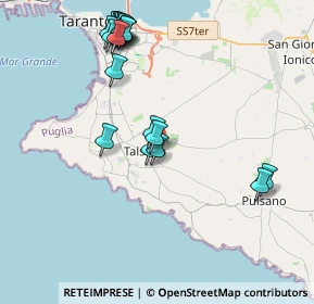 Mappa Via Madonna di Fatima, 74122 Taranto TA, Italia (4.6885)