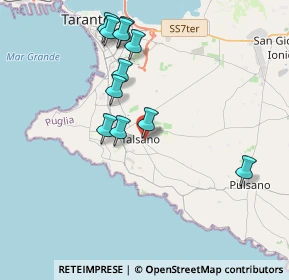 Mappa Via Monte Grappa, 74122 Taranto TA, Italia (4.03)