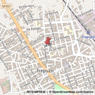 Mappa Via Solferino, 1, 73019 Trepuzzi, Lecce (Puglia)