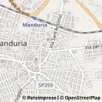 Mapa Manduria