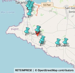 Mappa 74121 Talsano TA, Italia (4.23)