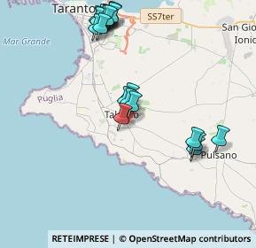 Mappa 74121 Talsano TA, Italia (4.5805)