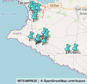 Mappa 74121 Talsano TA, Italia (3.61333)