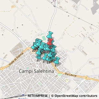 Mappa Via Lombardia, 73012 Campi Salentina LE, Italia (0.24615)