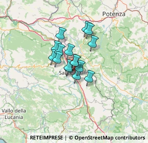 Mappa Via Macchia Italiana, 84036 Sala Consilina SA, Italia (8.22375)