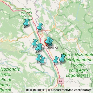 Mappa Via Macchia Italiana, 84036 Sala Consilina SA, Italia (6.285)