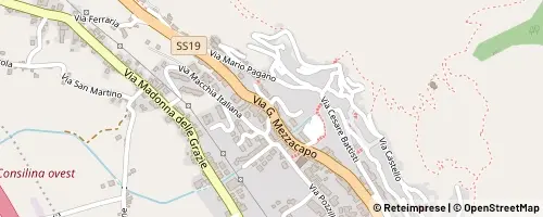 Mappa Sala Consilina