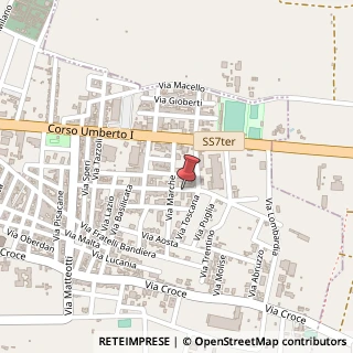 Mappa Via Daniele Manin, 42, 74028 Sava, Taranto (Puglia)