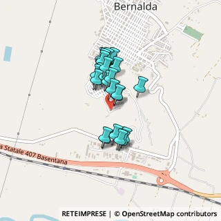 Mappa Piazza S. Bernardino, 75012 Bernalda MT, Italia (0.32222)