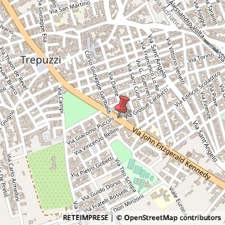 Mappa Via Kennedy, 89, 73019 Trepuzzi, Lecce (Puglia)