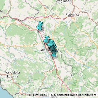 Mappa Via Fornarina, 84036 Sala Consilina SA, Italia (5.50727)