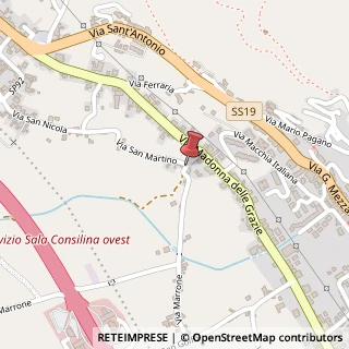 Mappa Contrada Ferraria, 7, 84036 Sala Consilina, Salerno (Campania)