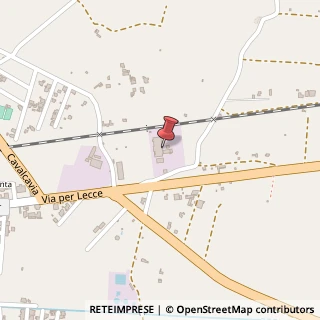 Mappa Via per Lecce, Km 2,5, 21, 74024 Manduria, Taranto (Puglia)