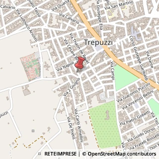 Mappa Via Silvio Pellico,  10, 73019 Trepuzzi, Lecce (Puglia)