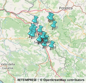 Mappa Corso Camillo Benso di Cavour, 84036 Sala Consilina SA, Italia (8.345)