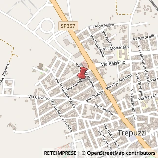 Mappa Via Giuseppe Parini, 31, 73019 Trepuzzi, Lecce (Puglia)