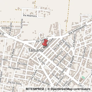 Mappa Via Giuseppe Garibaldi, 73, 74122 Taranto, Taranto (Puglia)