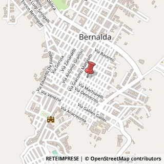 Mappa Via pellico 57, 75012 Bernalda, Matera (Basilicata)