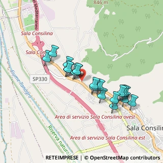Mappa Via San Sebastiano, 84036 Sala Consilina SA, Italia (0.8125)
