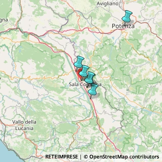 Mappa Via San Sebastiano, 84036 Sala Consilina SA, Italia (33.10583)