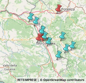 Mappa SS19 Cd S Sebastiano, 84036 Sala Consilina SA, Italia (12.6)