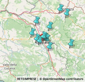 Mappa SS19 Cd S Sebastiano, 84036 Sala Consilina SA, Italia (10.735)