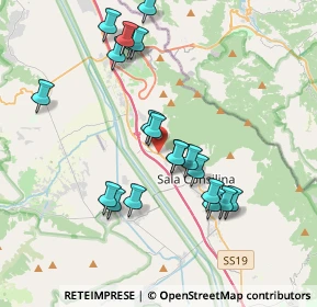 Mappa SS19 Cd S Sebastiano, 84036 Sala Consilina SA, Italia (4.0245)