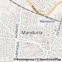 Mapa Manduria