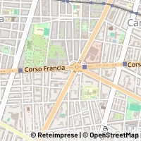 Mapa Torino