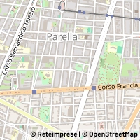 Mapa Torino