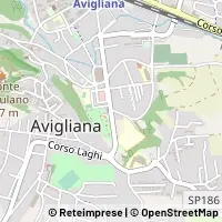 Hartă Avigliana