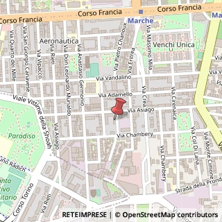 Mappa Via Villafranca Piemonte, 6, 10142 Torino, Torino (Piemonte)