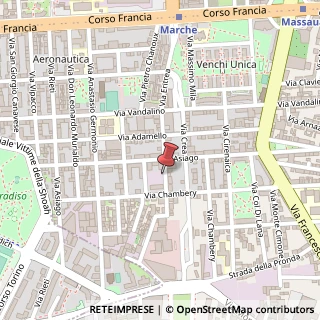 Mappa Via Eritrea, 58, 10142 Torino, Torino (Piemonte)
