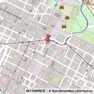 Mappa Via Giovanni Battista Viotti, 1, 10121 Torino, Torino (Piemonte)