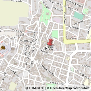 Mappa Via Romb?, 29, 10098 Rivoli, Torino (Piemonte)