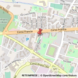 Mappa Via L. Berton, 10B, 10098 Rivoli, Torino (Piemonte)