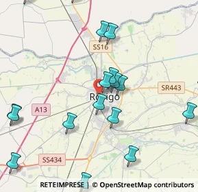 Mappa Circonvallazione Ovest, 45100 Rovigo RO, Italia (5.355)