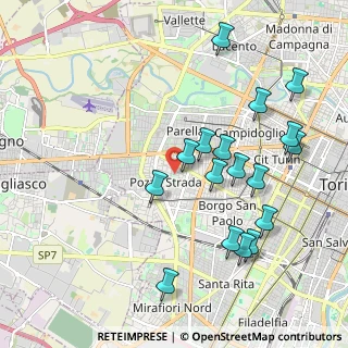 Mappa Via Vasile Alecsandri, 10141 Torino TO, Italia (2.11765)