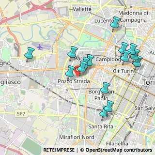 Mappa Via Vasile Alecsandri, 10141 Torino TO, Italia (2.05467)