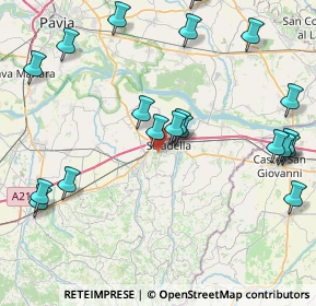 Mappa Via Giuseppe Mazzini, 27049 Stradella PV, Italia (9.985)