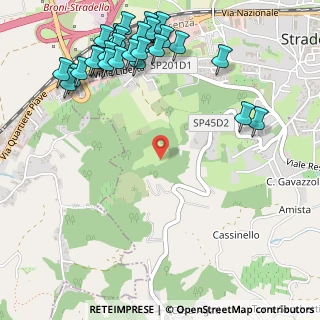 Mappa Via Giuseppe Mazzini, 27049 Stradella PV, Italia (0.71379)