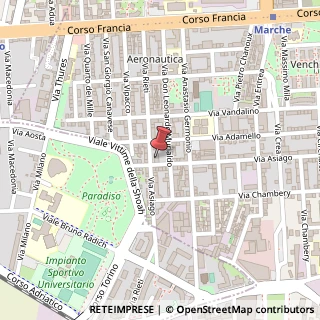 Mappa Via Rieti, 53, 10142 Torino, Torino (Piemonte)
