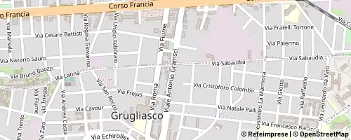 Mappa Grugliasco